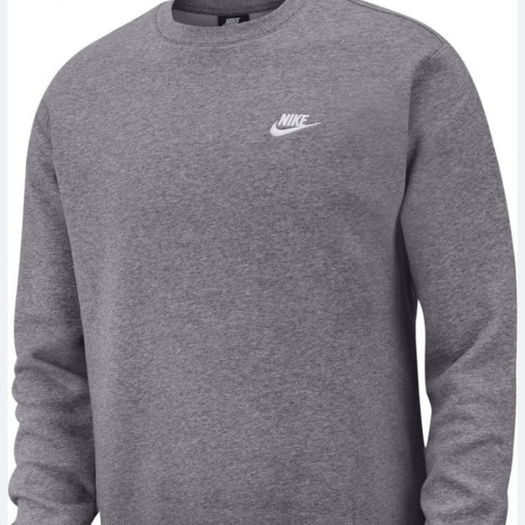 Nike Sweaters - Nike unisex sweatshirt medium grey Euc